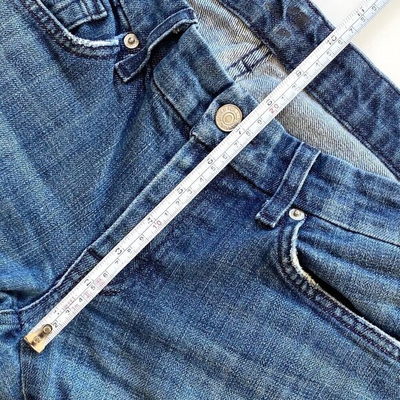 Vintage 7 For All Mankind Womens Low Rise Bootcut Jeans W29 x L29 Made in USA - Picture 11 of 13